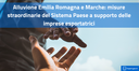 Alluvione Emilia Romagna: misure straordinarie a supporto delle imprese esportatrici